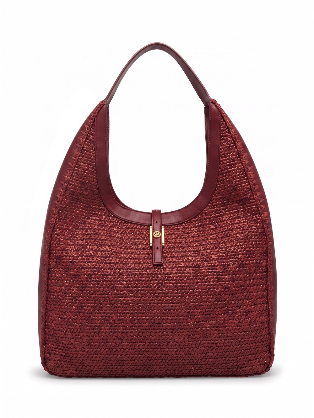 NWT Steve Madden Bfreya Hobo Bag in Rust Wine